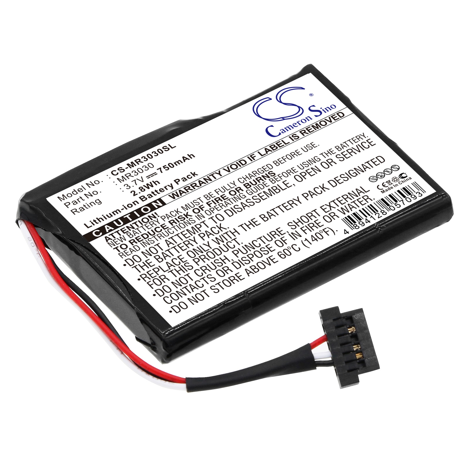 Batteri for navigator, GPS for Magellan RoadMate 3030, RoadMate 3030-LM
