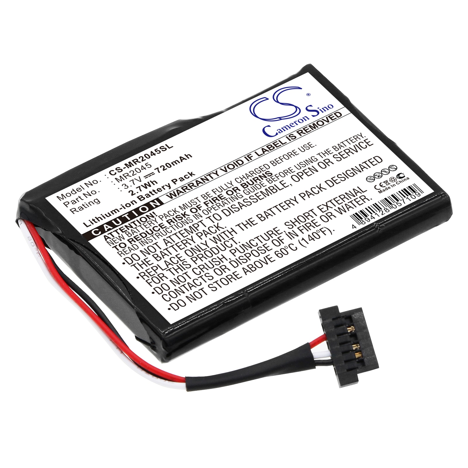 Batteri for Navigator, GPS for Magellan RoadMate 2145T-LM, RoadMate 2136T-LM og andre.