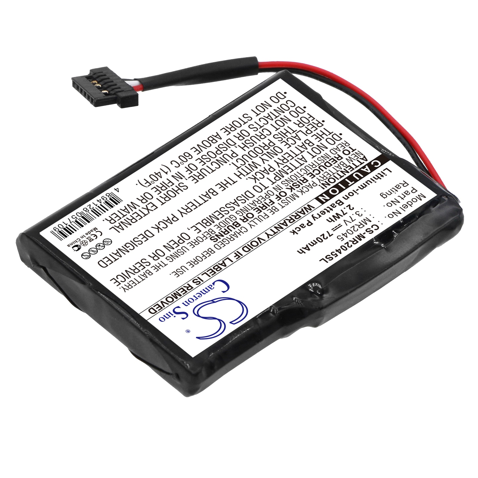 Batteri for Navigator, GPS for Magellan RoadMate 2145T-LM, RoadMate 2136T-LM og andre.