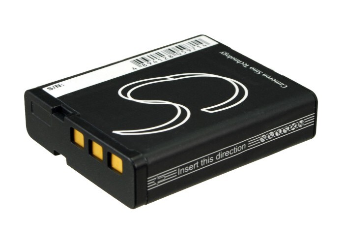 Batteri til kamera for Casio Exilim EX-H30, EX-ZR100, Exilim EX-H30BK osv.