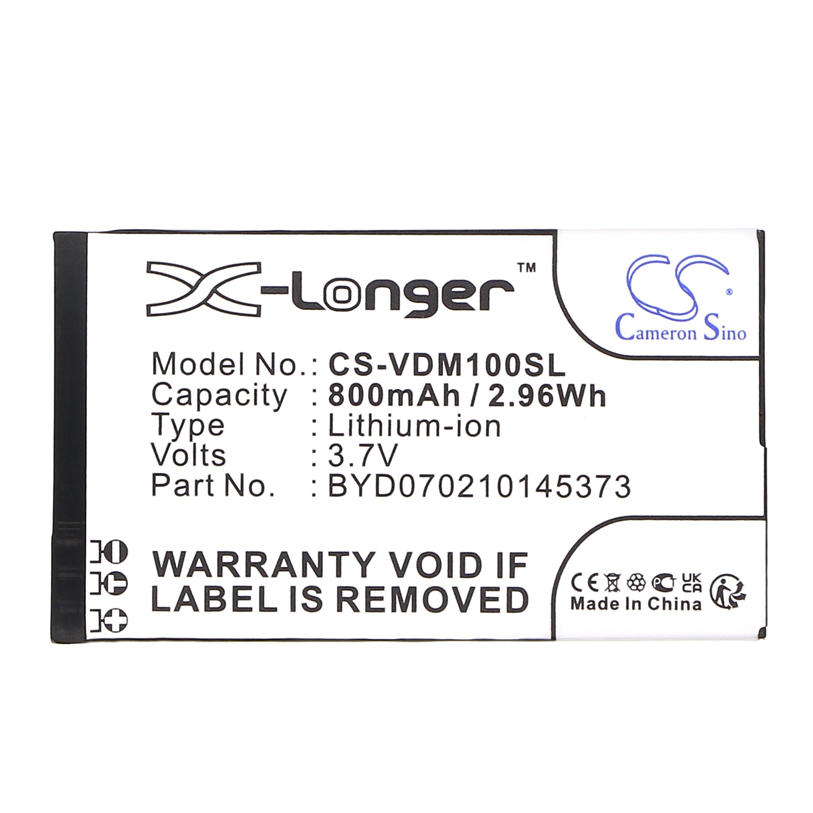 Batteri for SmartPhone, Mobil for Vodafone Mini D100, Mini D101, D100 etc.