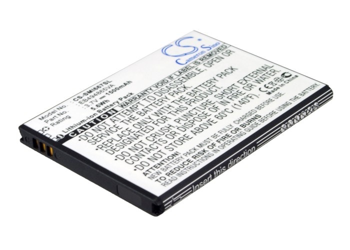 Batteri for SmartPhone, Mobil for Samsung SGH-I667, Focus 2, SPH-M830 etc.