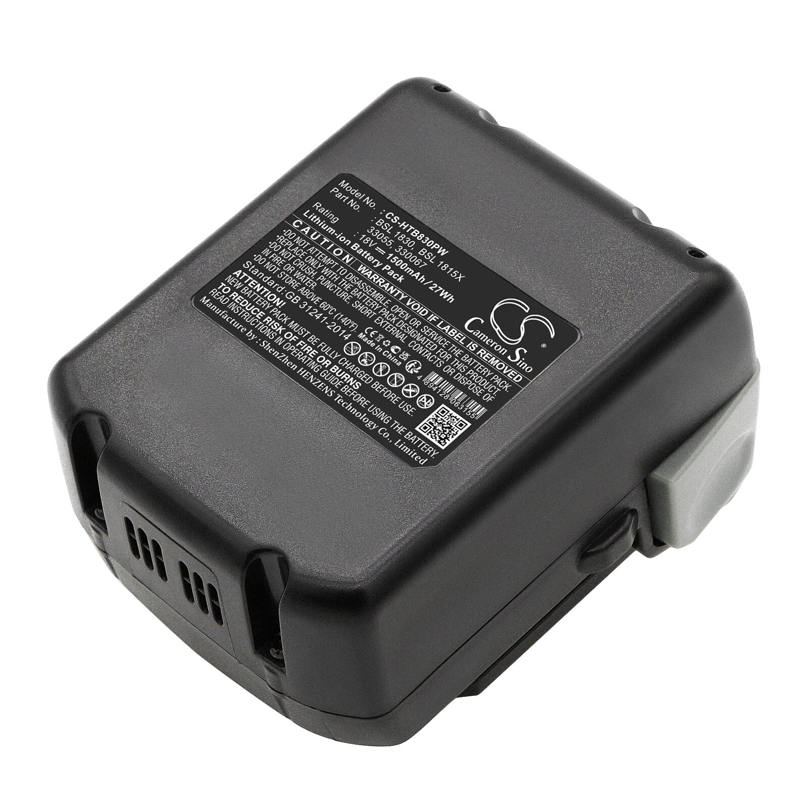 Batteri til Hitachi DV 18DBL, DH 18DSL, DS 18DBL og andre.