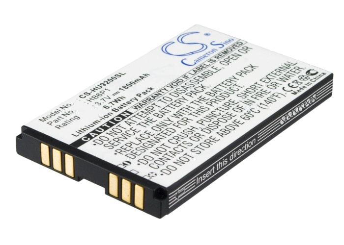 Batteri for SmartPhone, Mobil for Huawei Ascend P1 S, Ascend P1 TD, Ascend P LTE og andre.