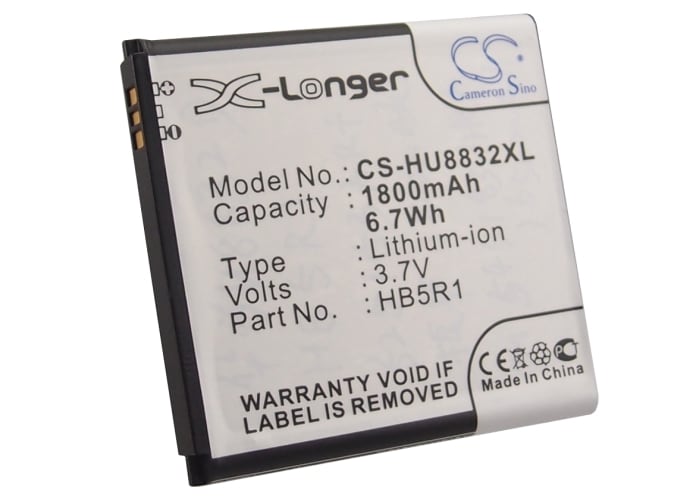 Batteri for SmartPhone, mobil for Huawei U8832, U8832D, U8520 og andre.