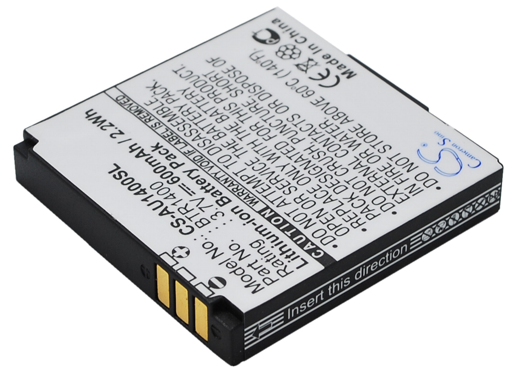 Batteri for SmartPhone, mobil for AudioVox CDM-1400, PCS-1400, PPC-1400 etc.