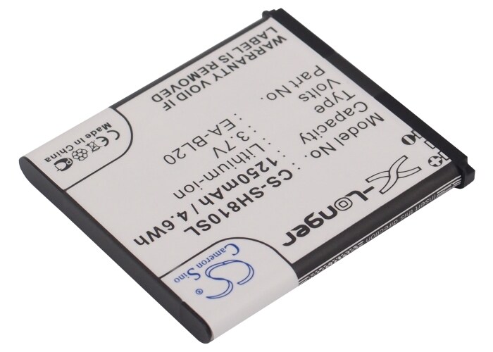 Batteri for SmartPhone, mobil for Sharp SH80iUC, SH81iUC