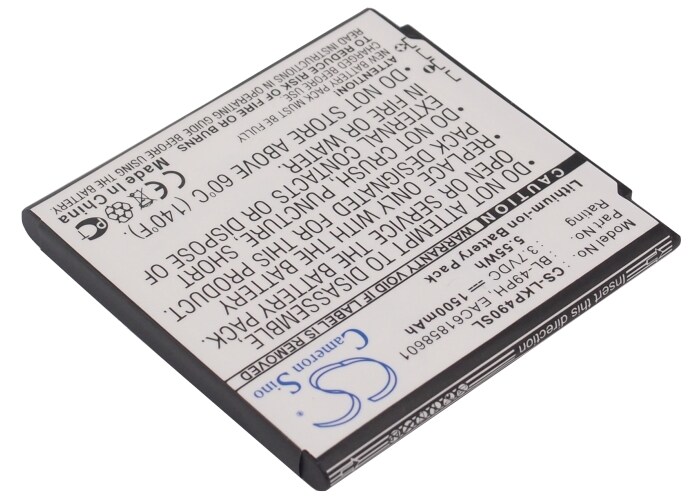 Batteri for SmartPhone, Mobil for LG F120, F120L, F120K