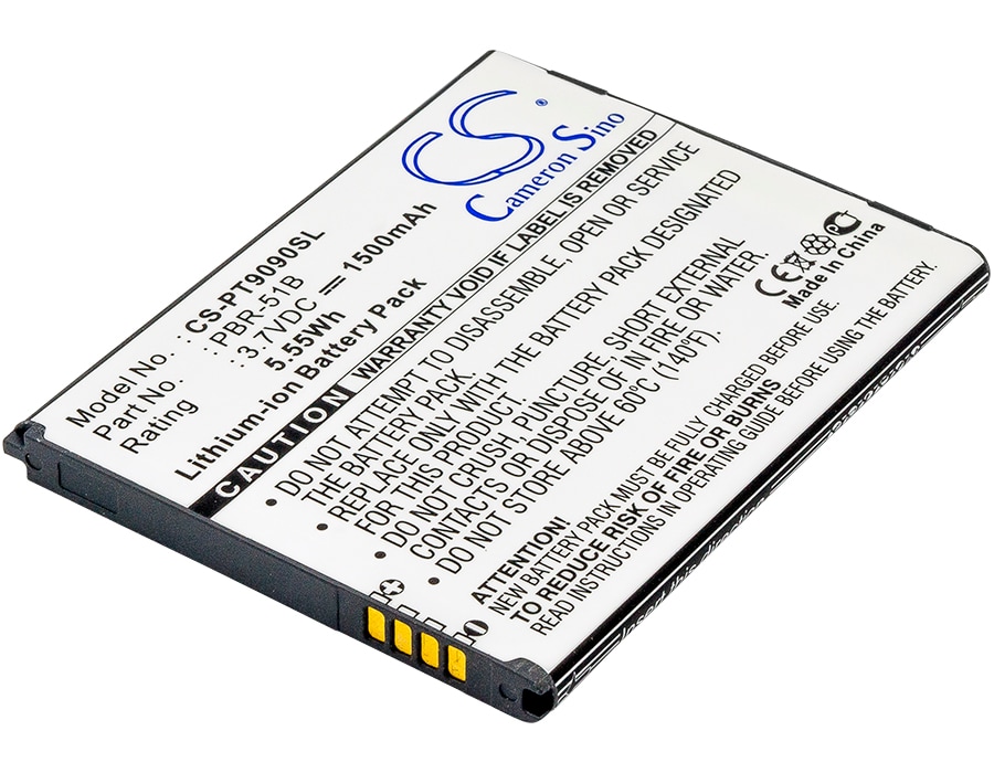 Batteri for SmartPhone, Mobil for Pantech Discover, P9090, Magnus
