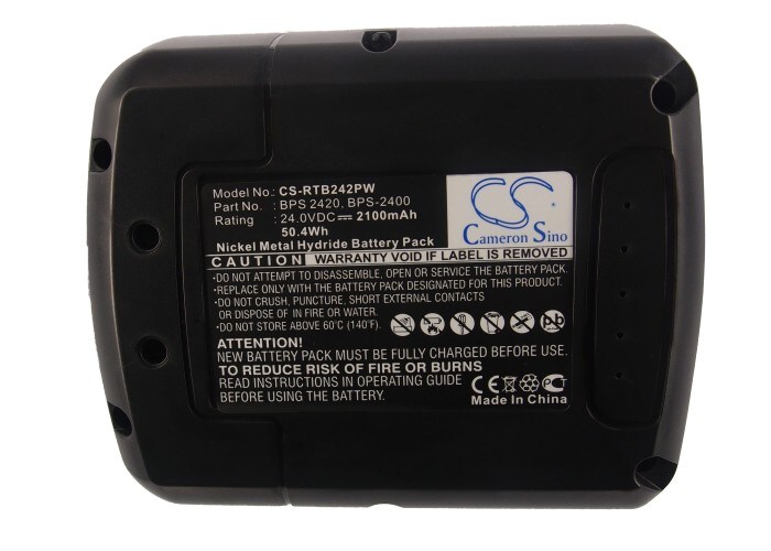 Batteri for elektroverktøy til Ryobi CRH-2400RE, CRH-240RH