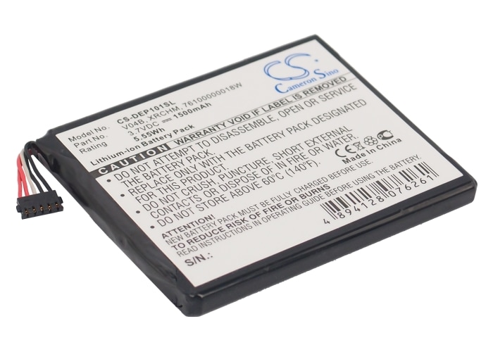 Batteri for Pocket PC, PDA for Dell Streak Pro, 101DL, D43 etc.