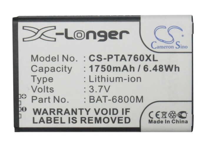 Batteri for SmartPhone, mobil for Sky IM-A760s, IM-A760, IM-A770k osv.