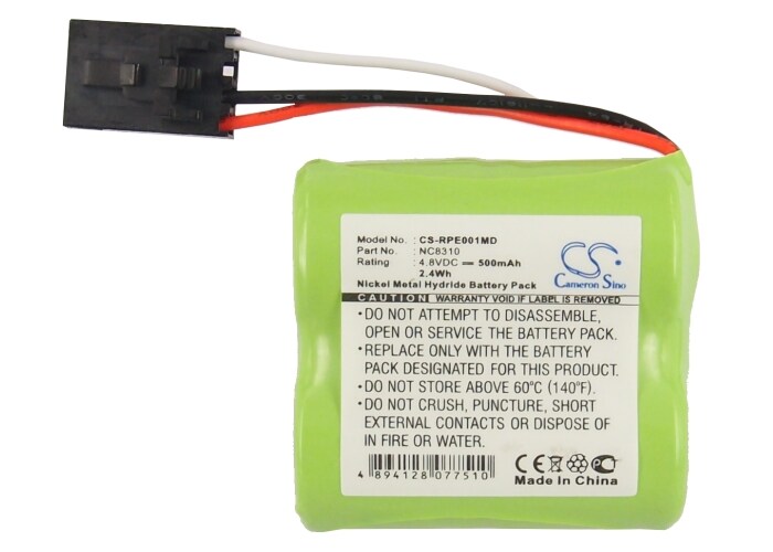 Batteri for medisinsk bruk for Rainin EDP Plus, EDP 1