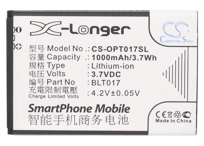 Batteri for SmartPhone, Mobil for Oppo A613, A615, A617 etc.