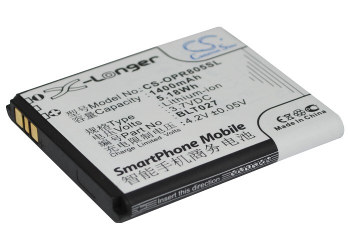 Batteri for SmartPhone, mobil for Oppo R803, R805