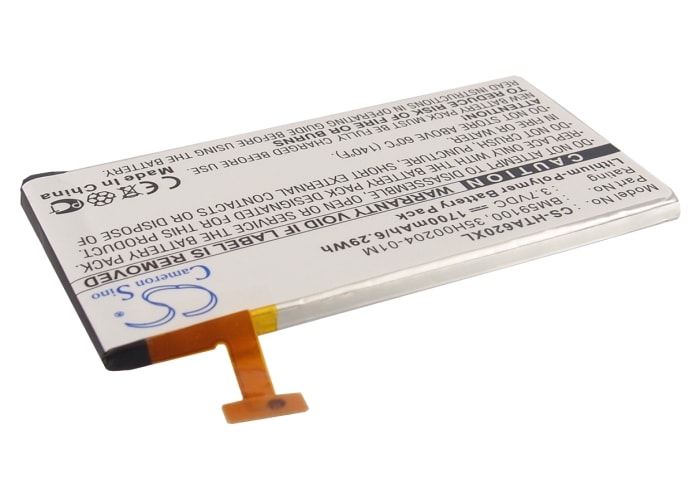 Batteri for SmartPhone, mobil for HTC Windows Phone 8S, PM59100, A620e osv.