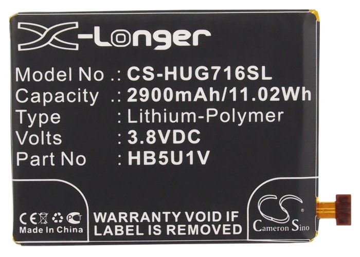 Batteri for SmartPhone, Mobil for Huawei Ascend D2, Ascend D2-2010, Ascend D2-0082