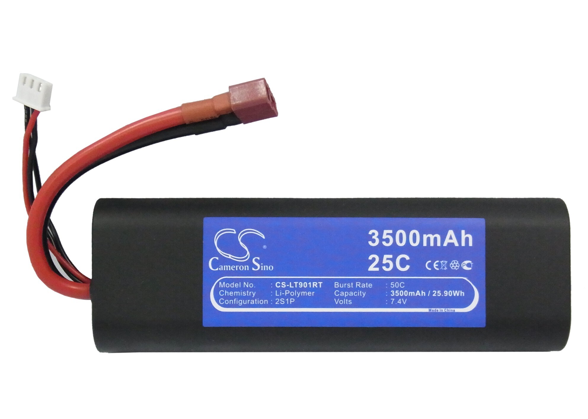 Batteri til biler for RC CS-LT901RT