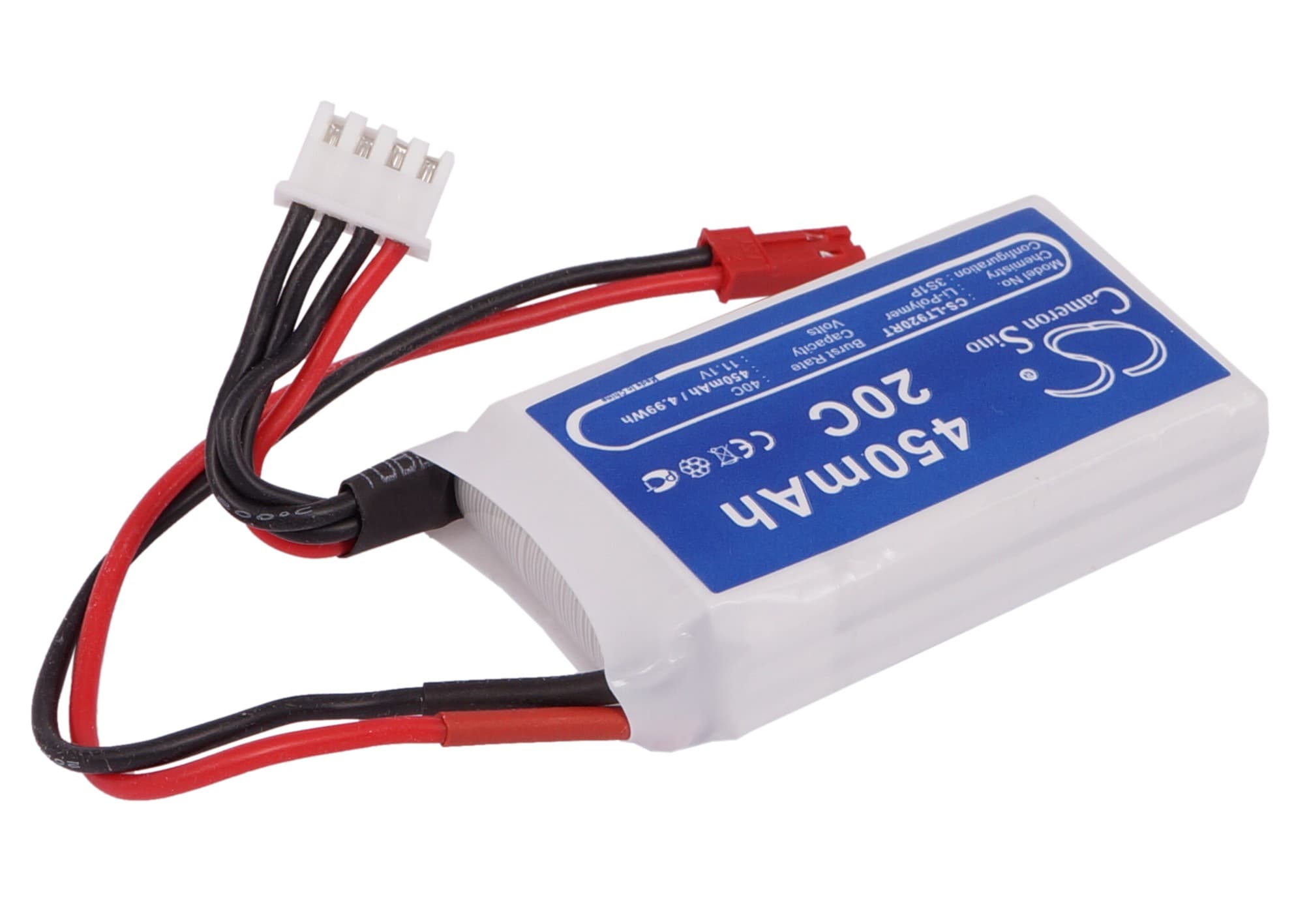 Batteri til biler for RC CS-LT920RT