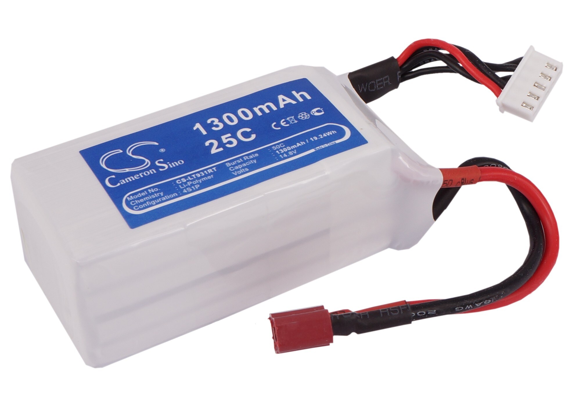 Batteri til biler for RC CS-LT931RT