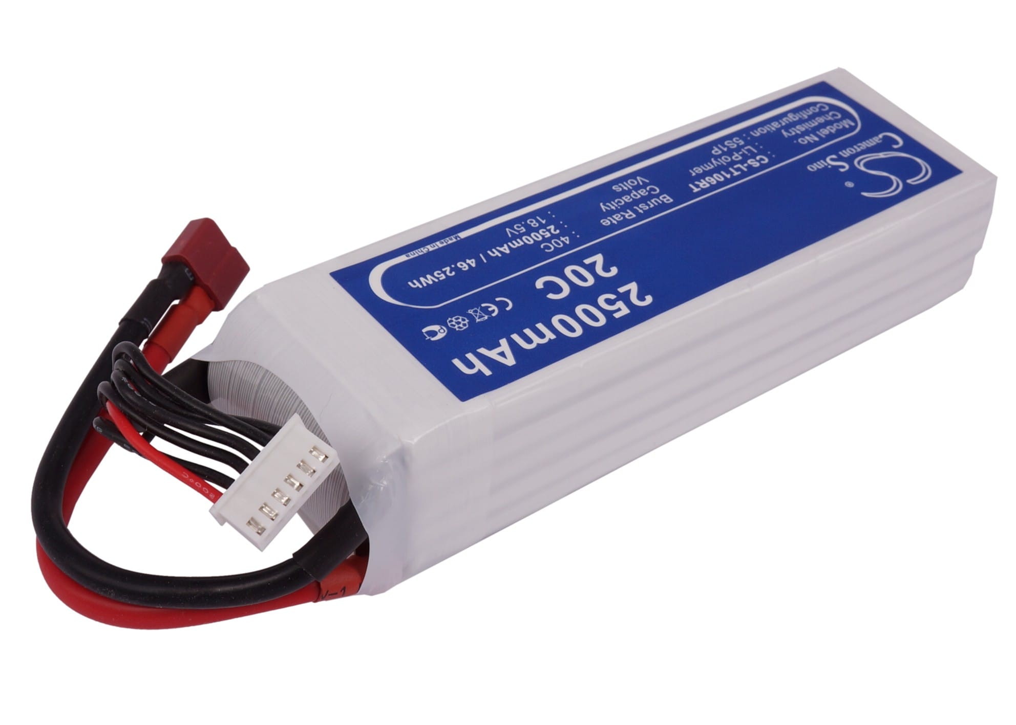 Batteri til biler for RC CS-LT106RT