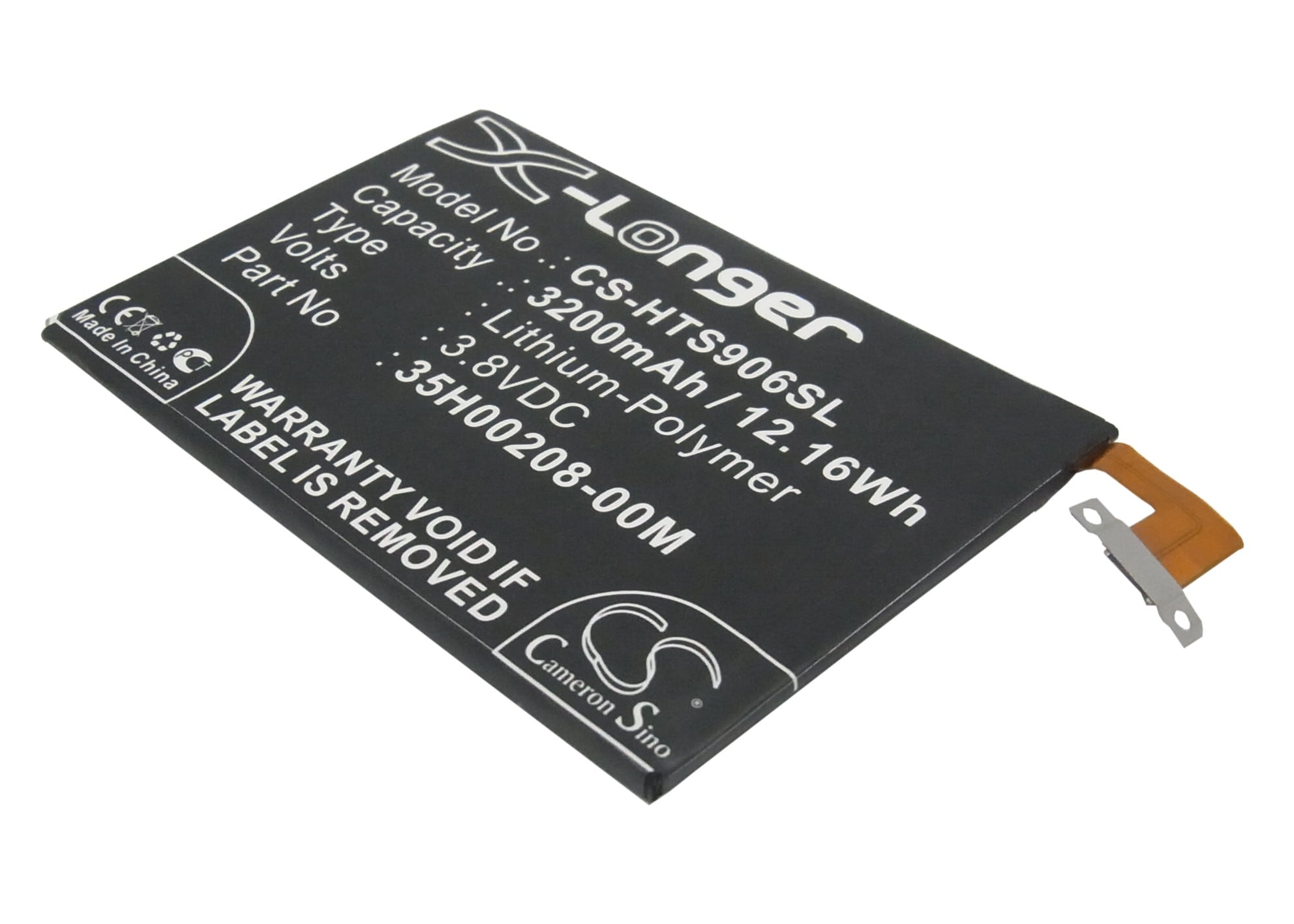 Batteri til SmartPhone, Mobil til HTC Butterfly S, DLX PLUS, Butterfly S 9060 og andre.