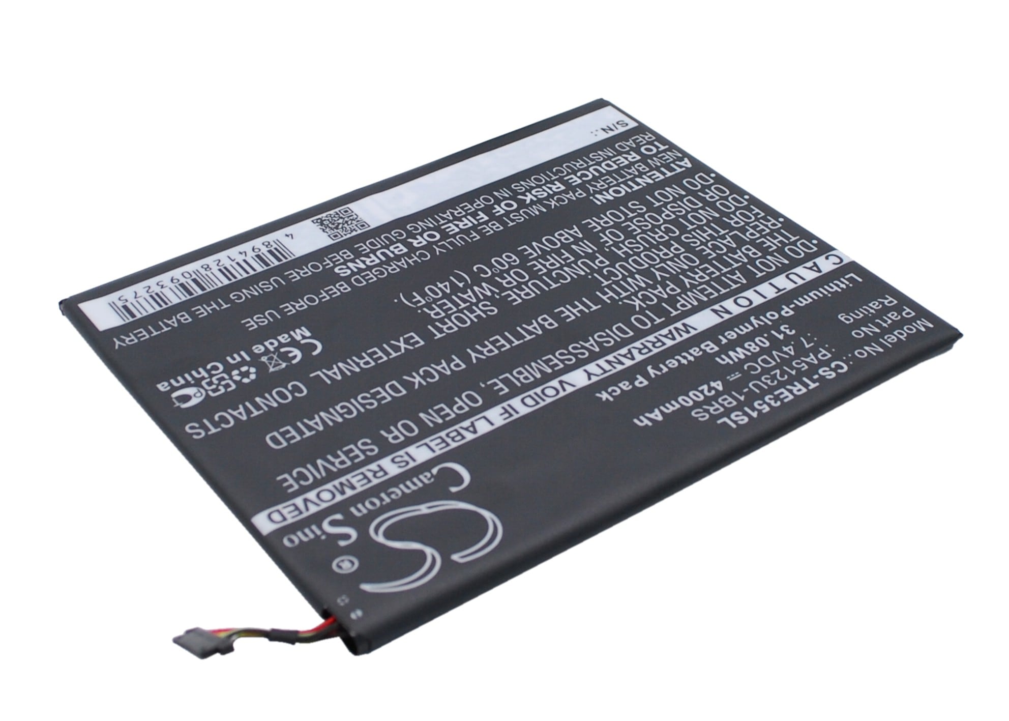 Nettbrettbatteri for Toshiba Excite Pro, Excite Pro 10.1, AT15LE-A32 og andre.