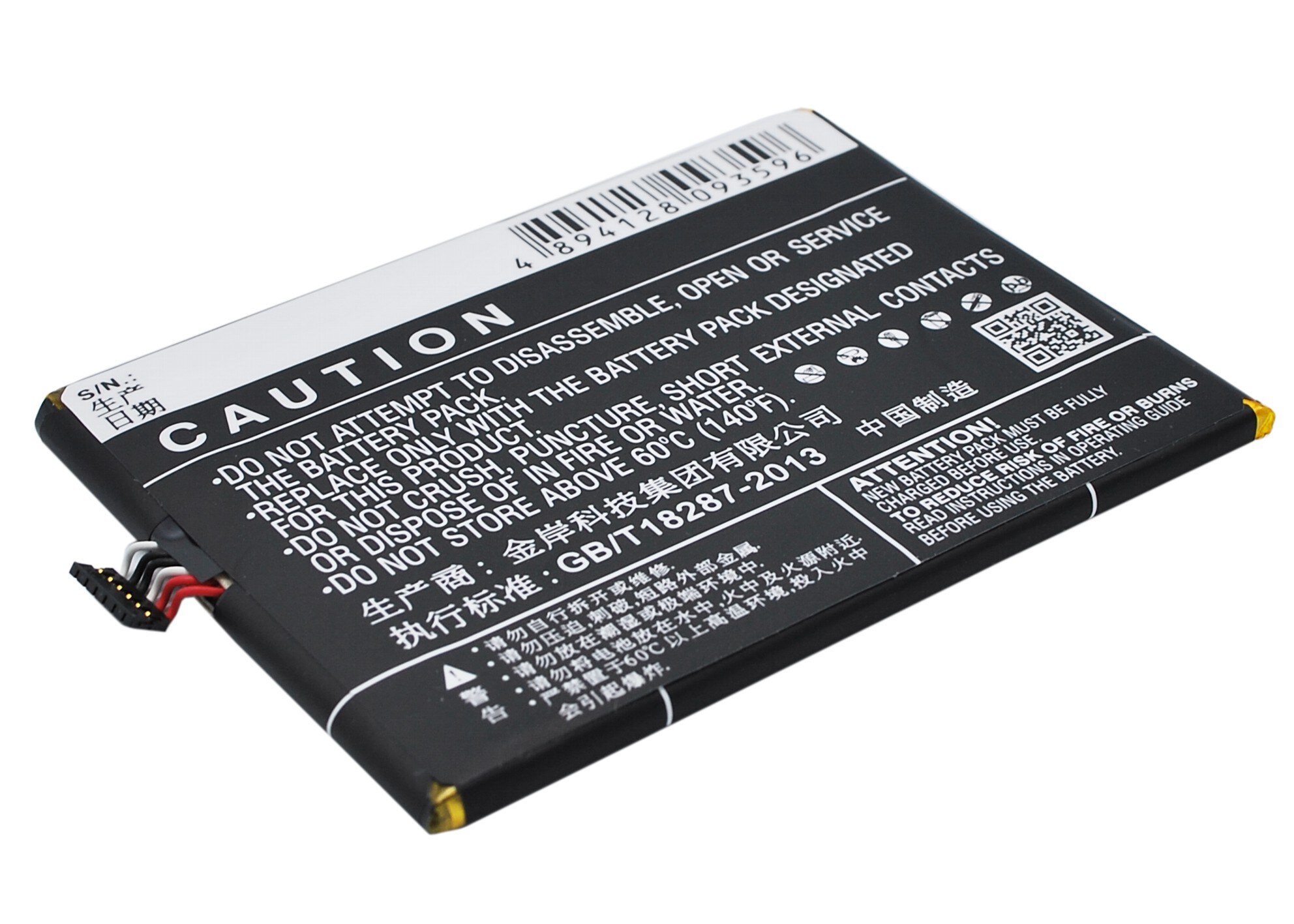 Batteri for smarttelefon, mobil for TCL S838M, S830U, S850L