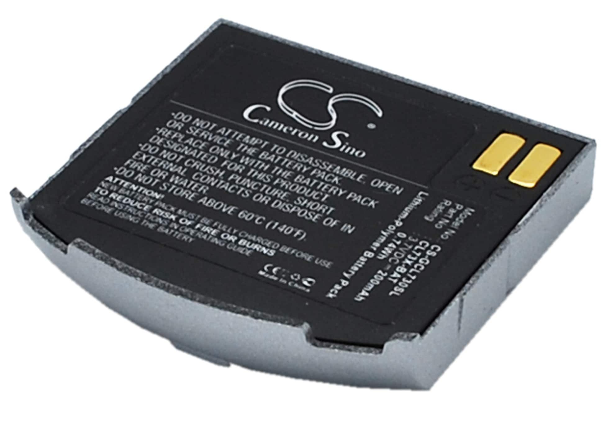 Batteri til trådløst hodesett for Geemarc CL7300, CL7300AD