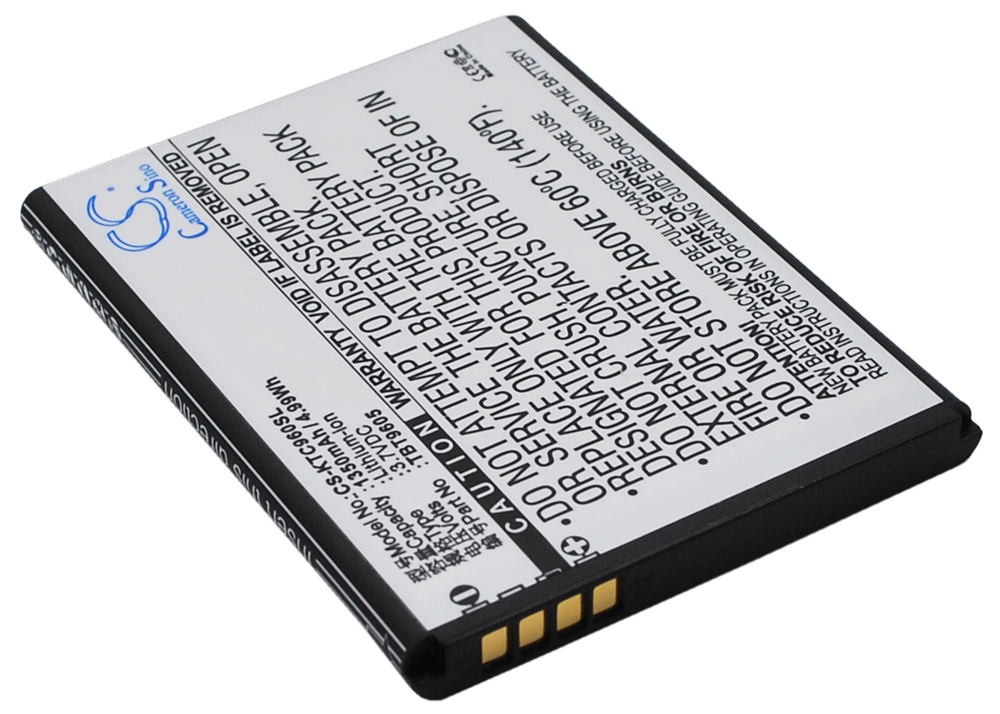 Batteri for SmartPhone, mobil for K-Touch C986T, W68, C960T osv.