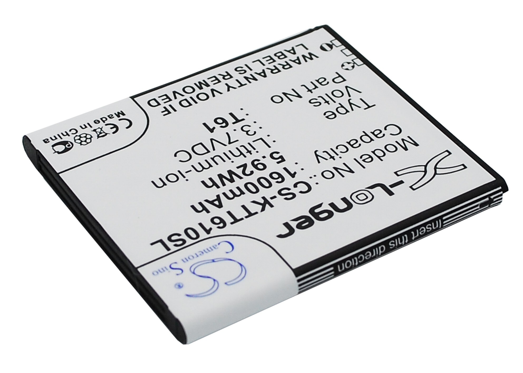 Batteri for SmartPhone, Mobil for K-Touch T61