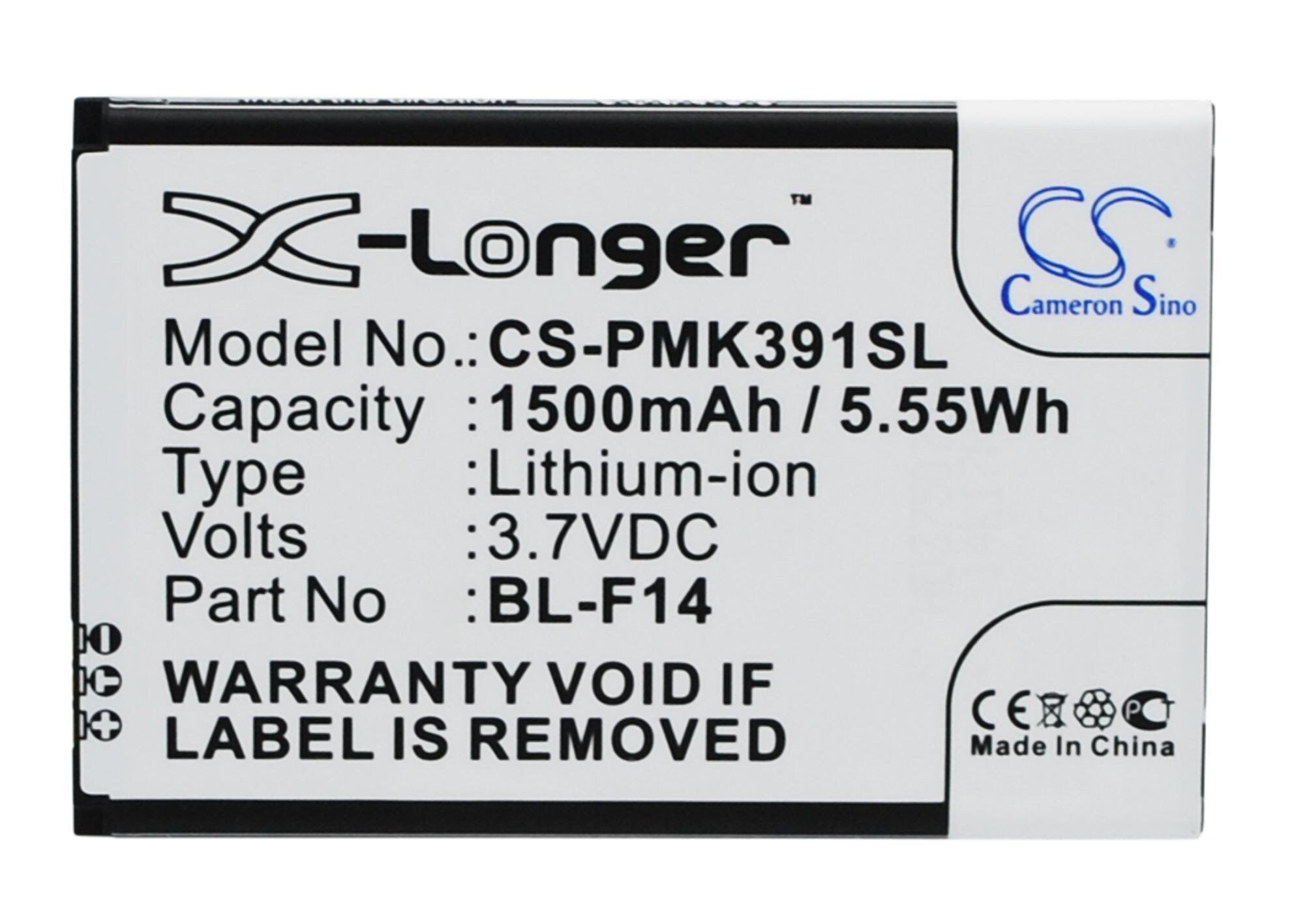Batteri for smarttelefon, mobil for PHICOMM K390W