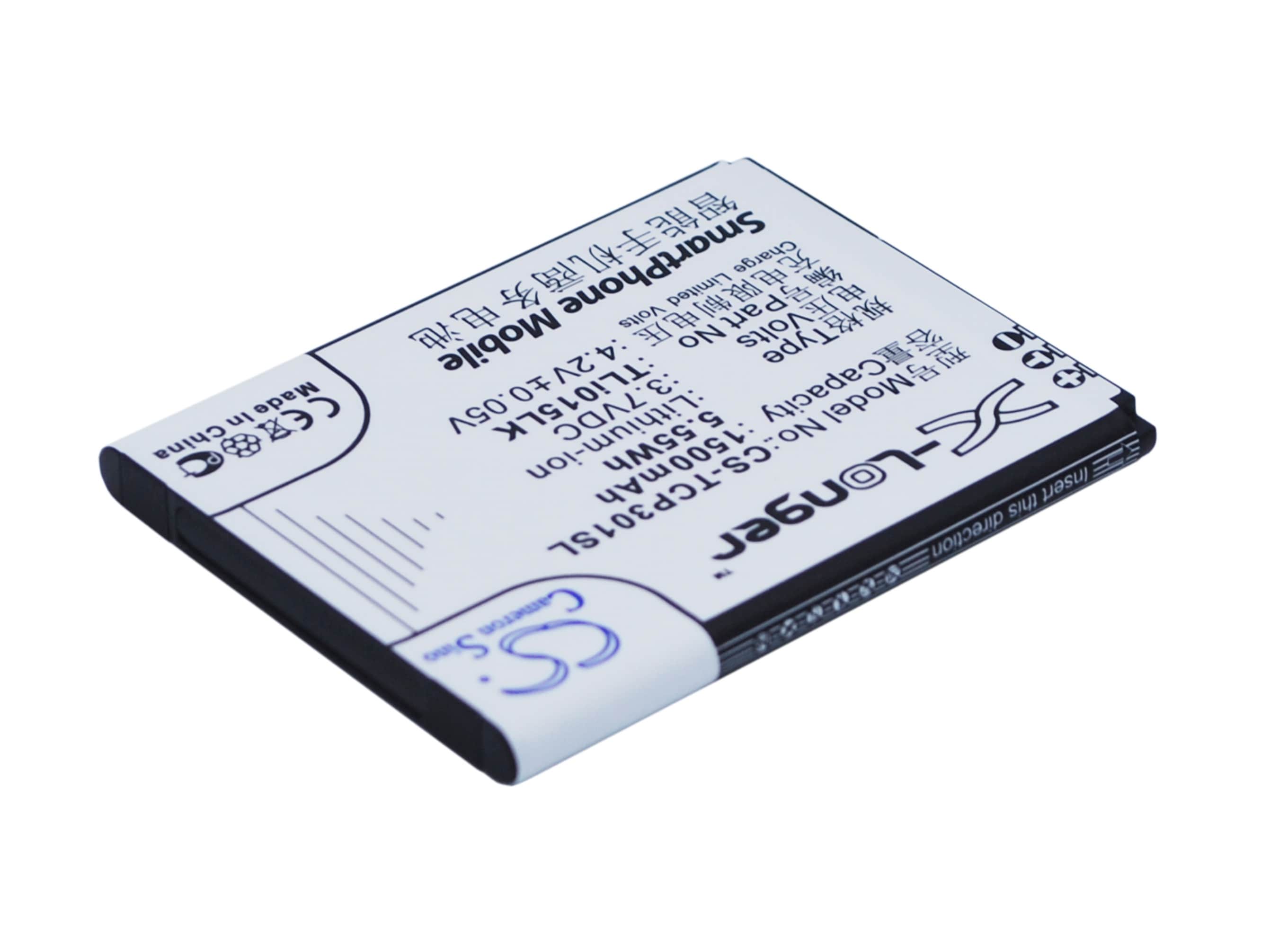 Batteri for smarttelefon, mobil for TCL P301M, J326T