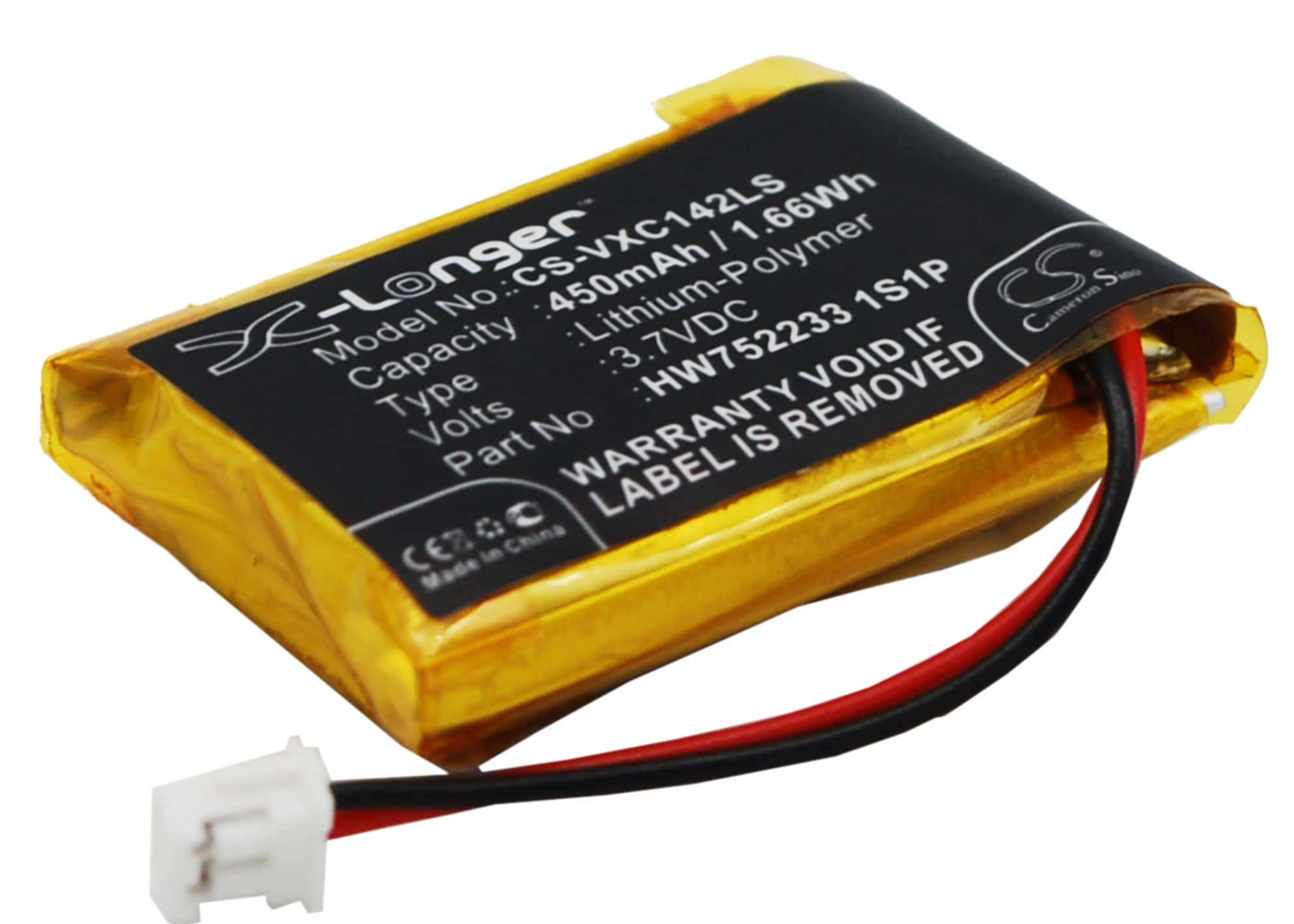 Batteri til Sykler lommelykter for Vancouver 3D-Life/XC142K