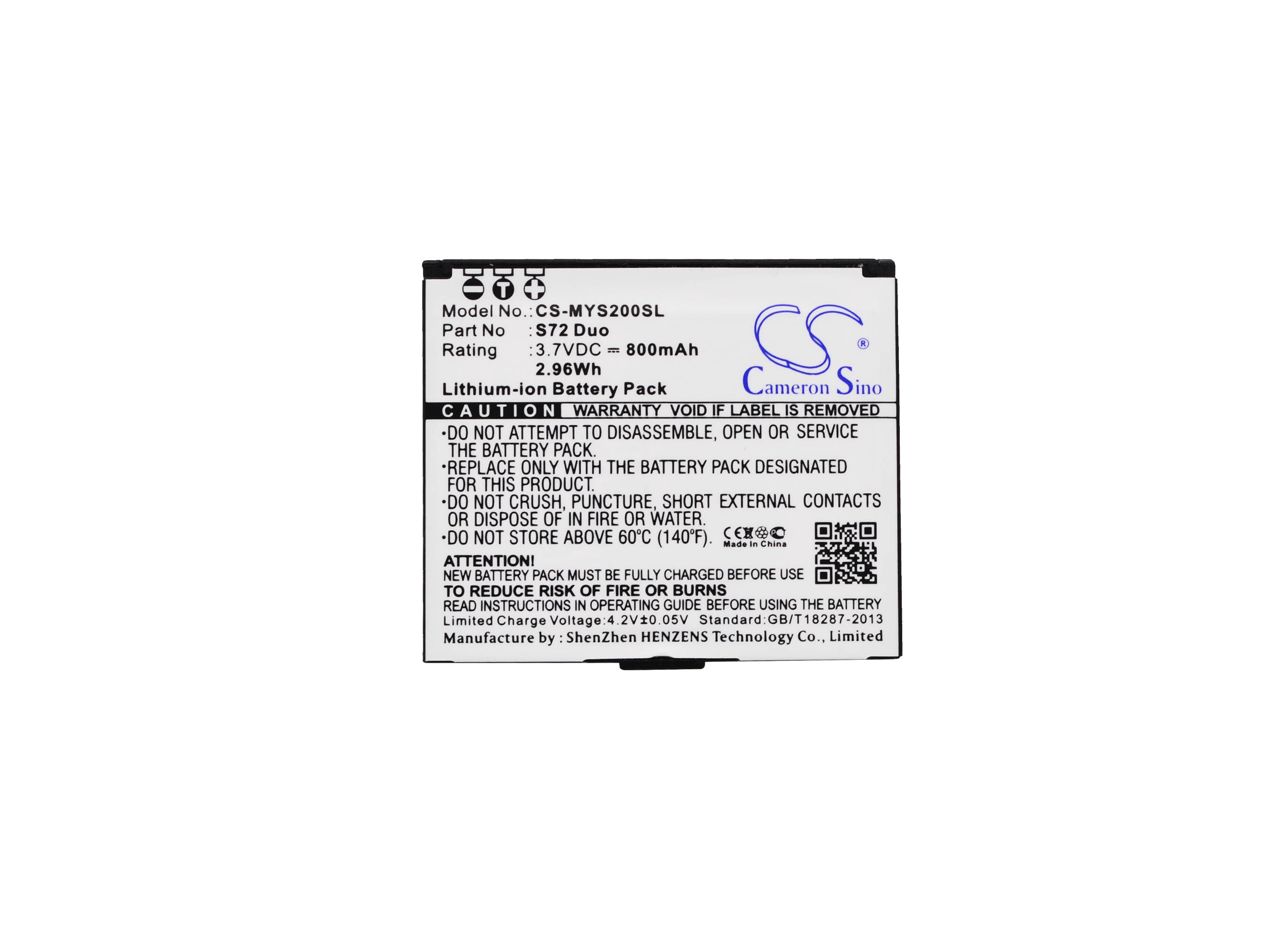 Batteri for SmartPhone, Mobil for MyPhone S72 Duo