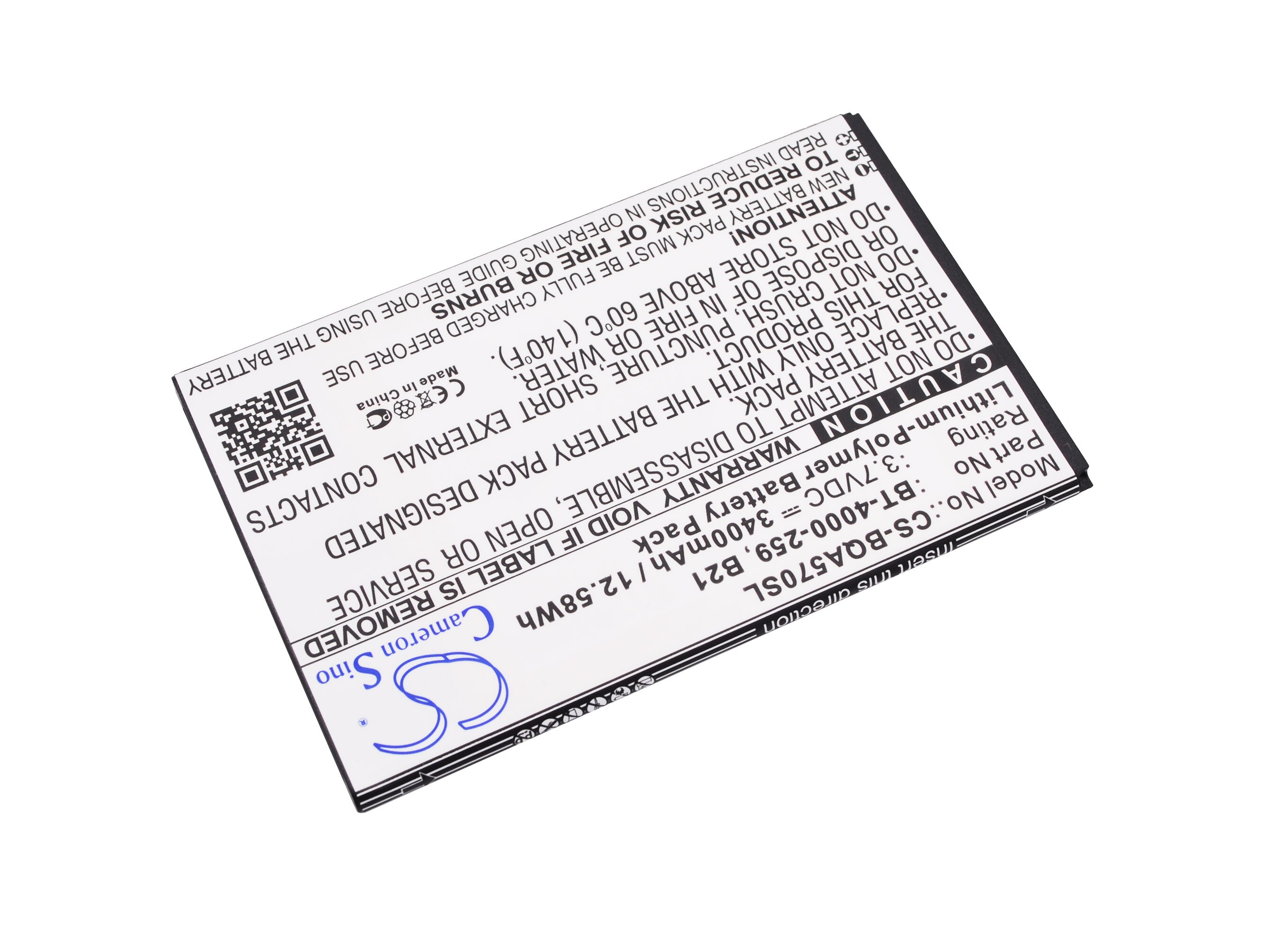 Batteri for SmartPhone, Mobil for BQ Aquaris 5.7
