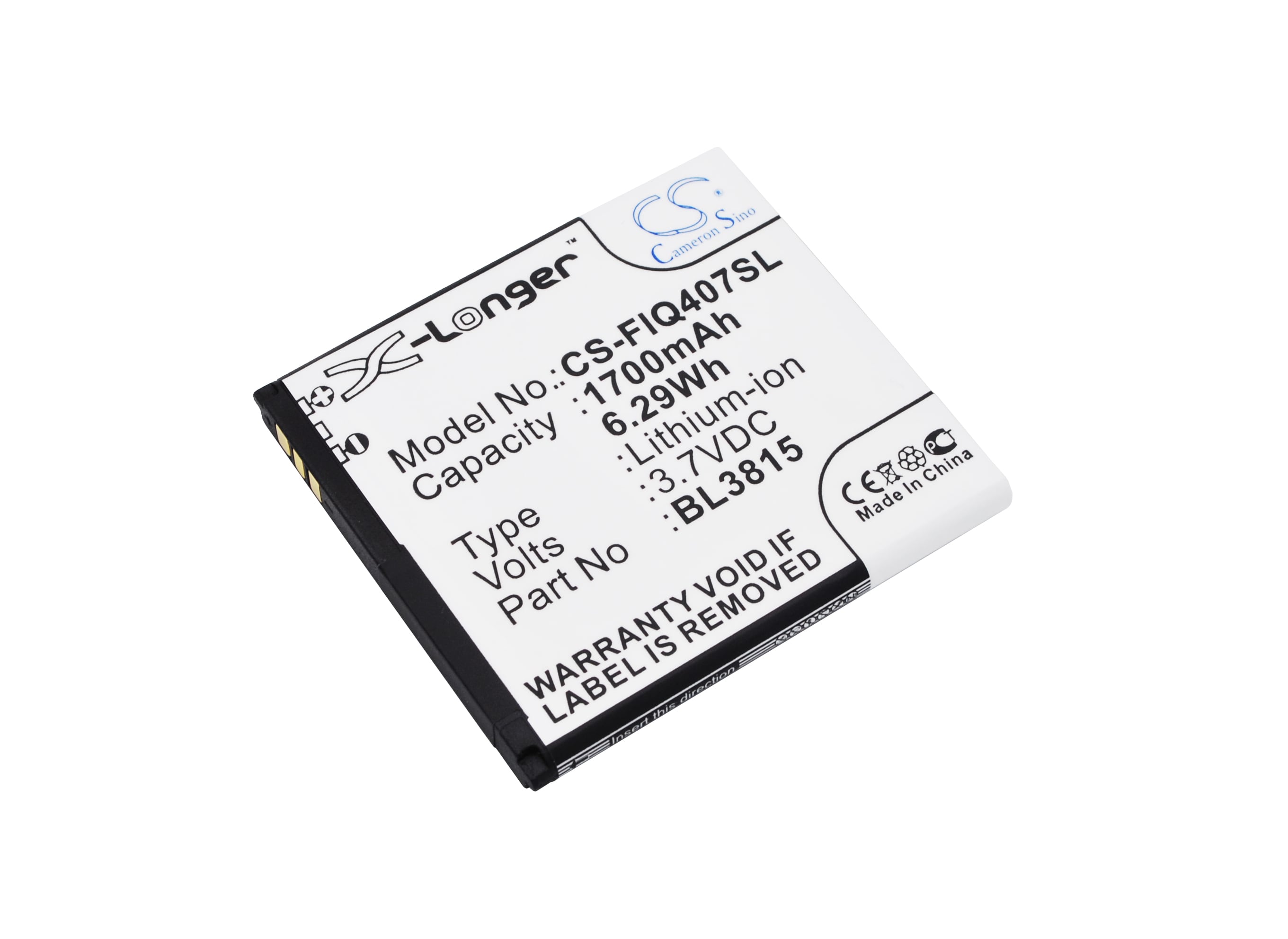 Batteri for SmartPhone, Mobil for Fly IQ4407, ERA Nano 7