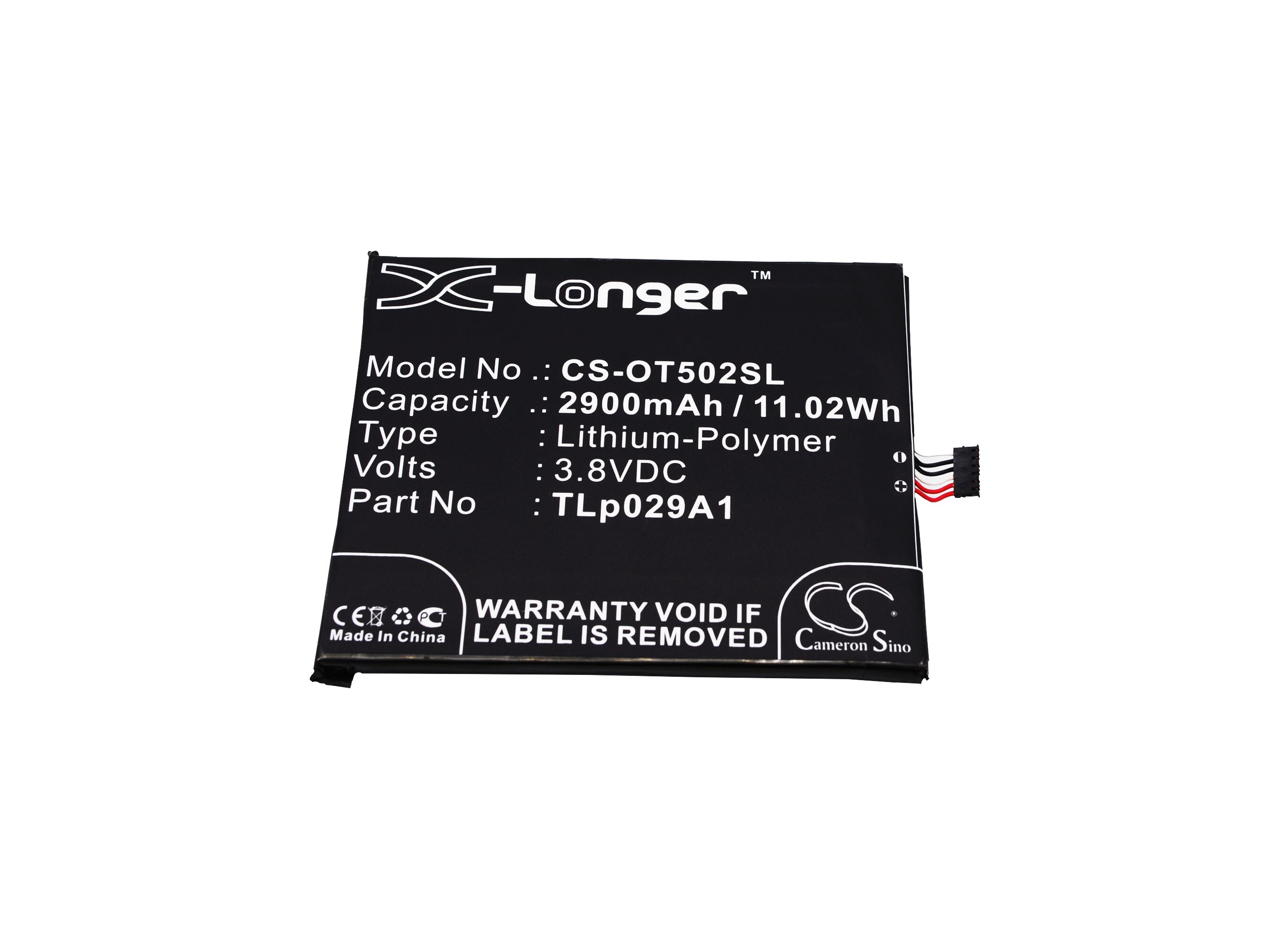 Batteri for SmartPhone, Mobil for Alcatel One Touch Pop 3 5.5, OT-5025, OT-5025D