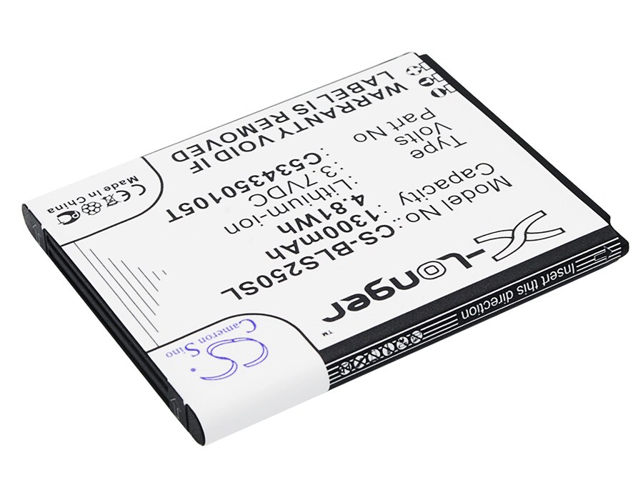 Batteri for smarttelefon, mobil for BLU Hero JR, S250, S250X