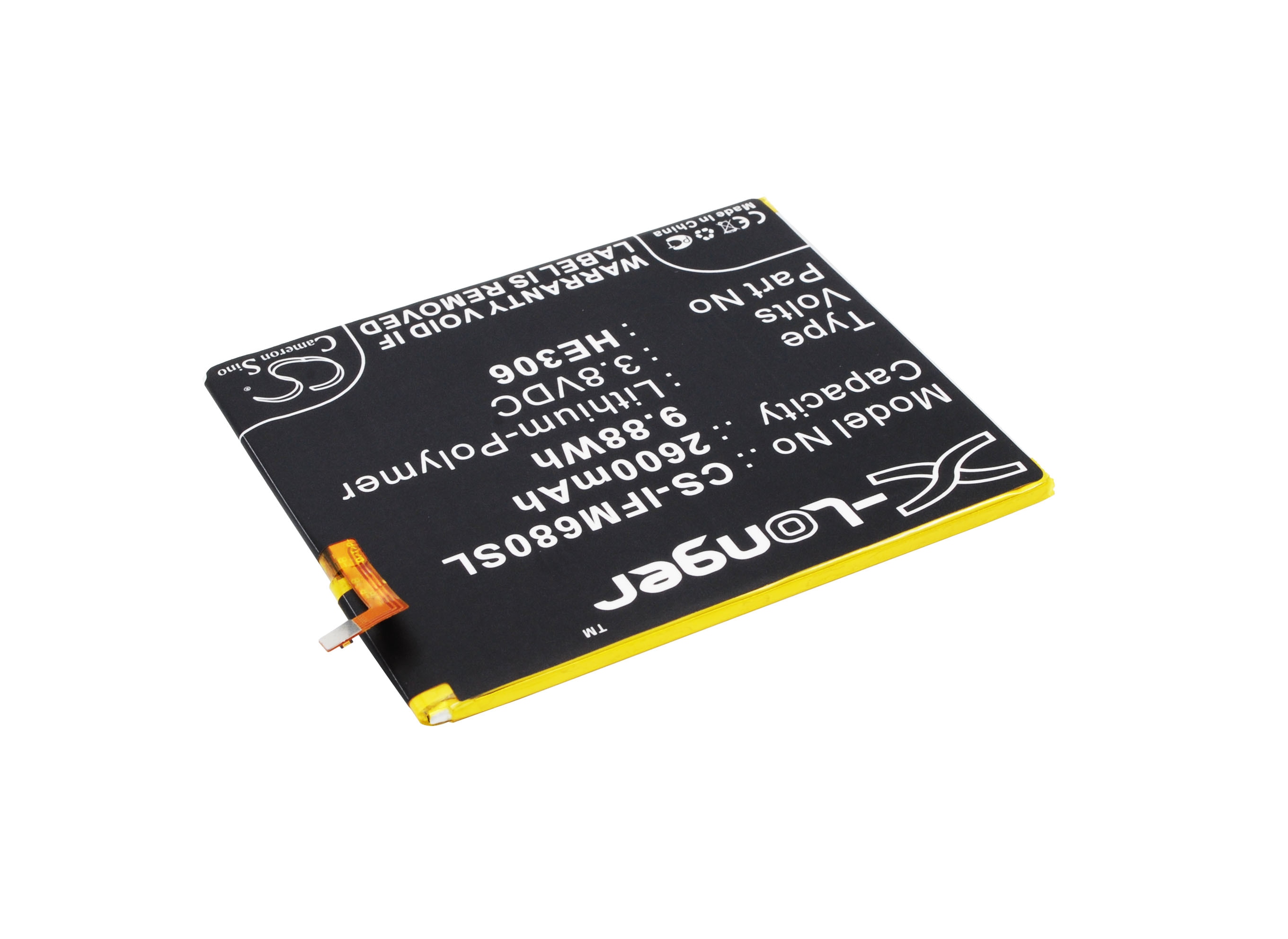 Batteri til smarttelefon, mobil for Infocus M680, M535