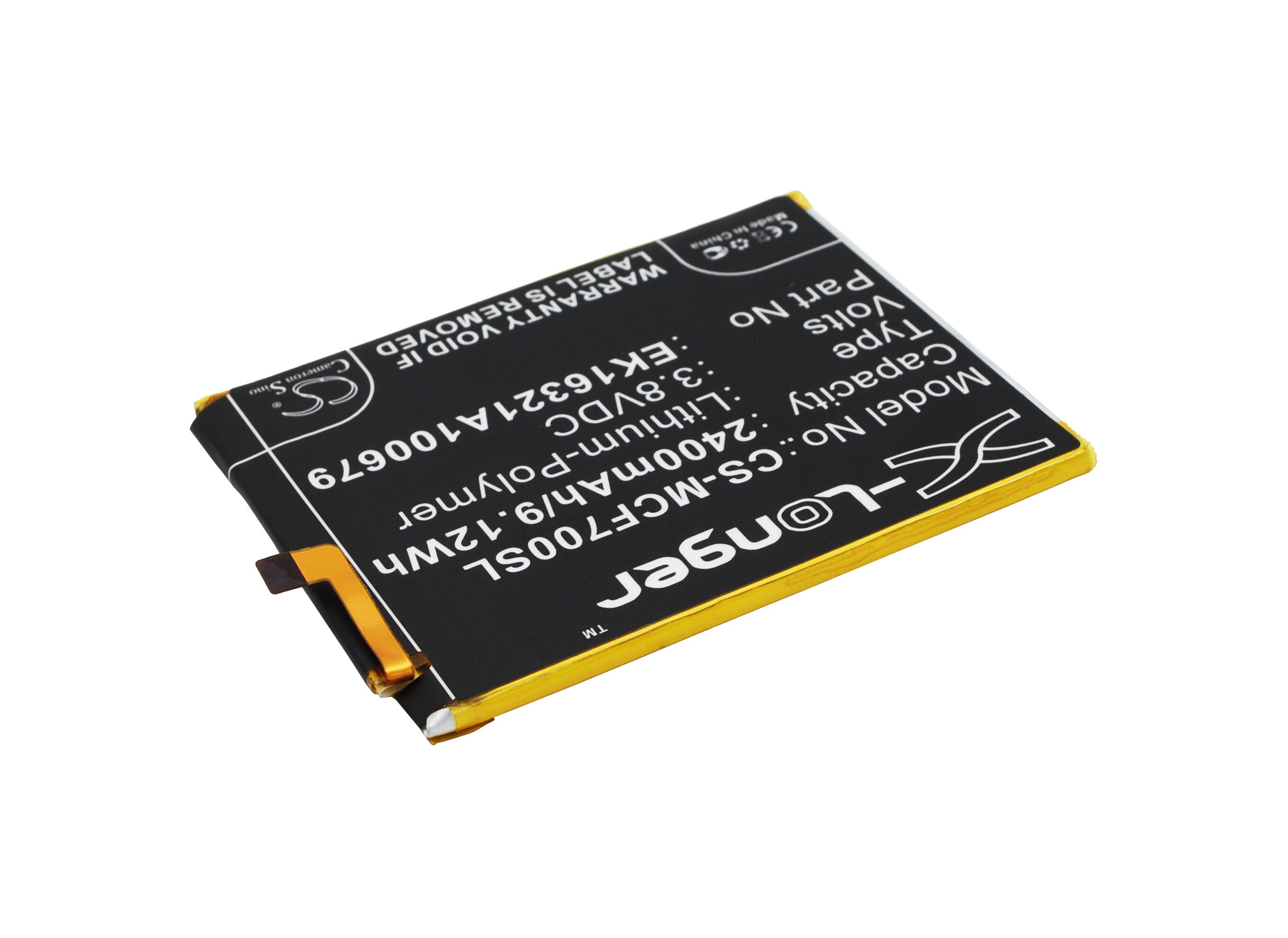Batteri for SmartPhone, Mobil for Mobistel Cynus F7, Cynus F7 4G