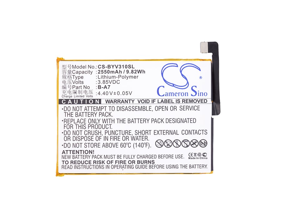 Batteri for SmartPhone, mobil for Vivo V3 A, V3M A