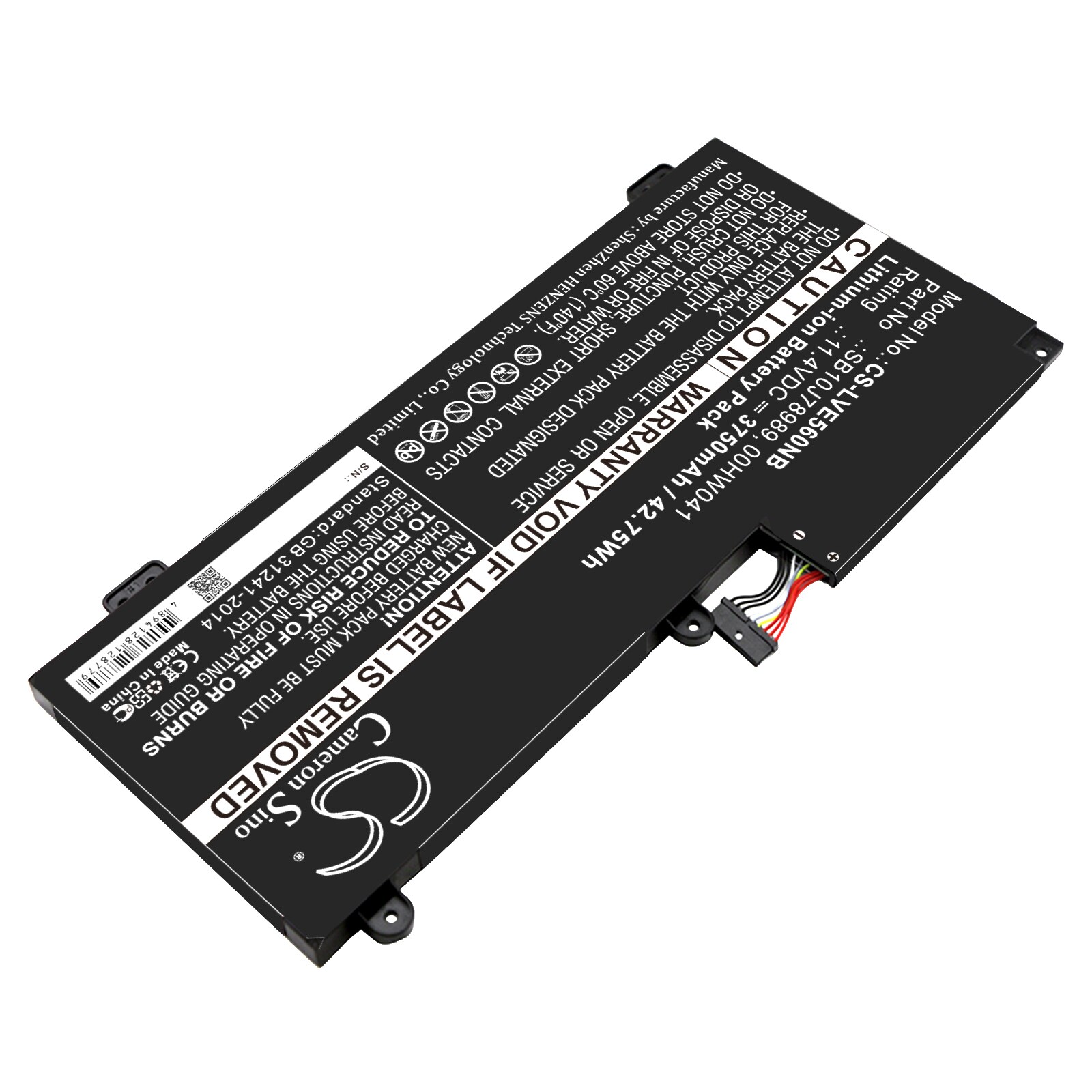 Batteri til bærbar PC for Lenovo Thinkpad E560p, ThinkPad S5 og andre.