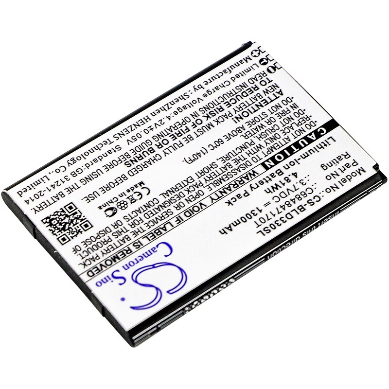 Batteri til smarttelefon, mobil for BLU Dash Music II, Dash Music 2, D330