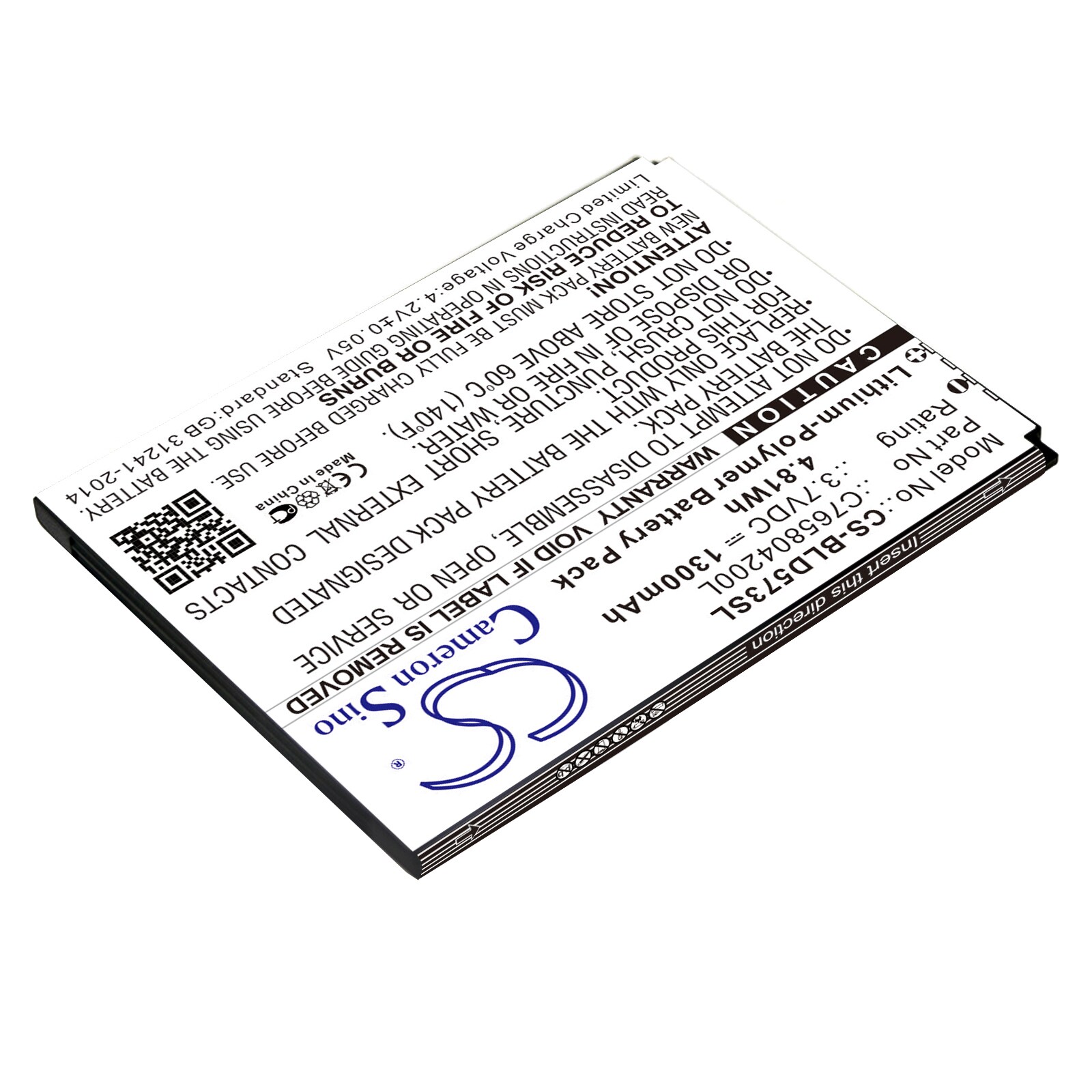 Batteri til smarttelefon, mobil for BLU Studio 5.0S II, D572