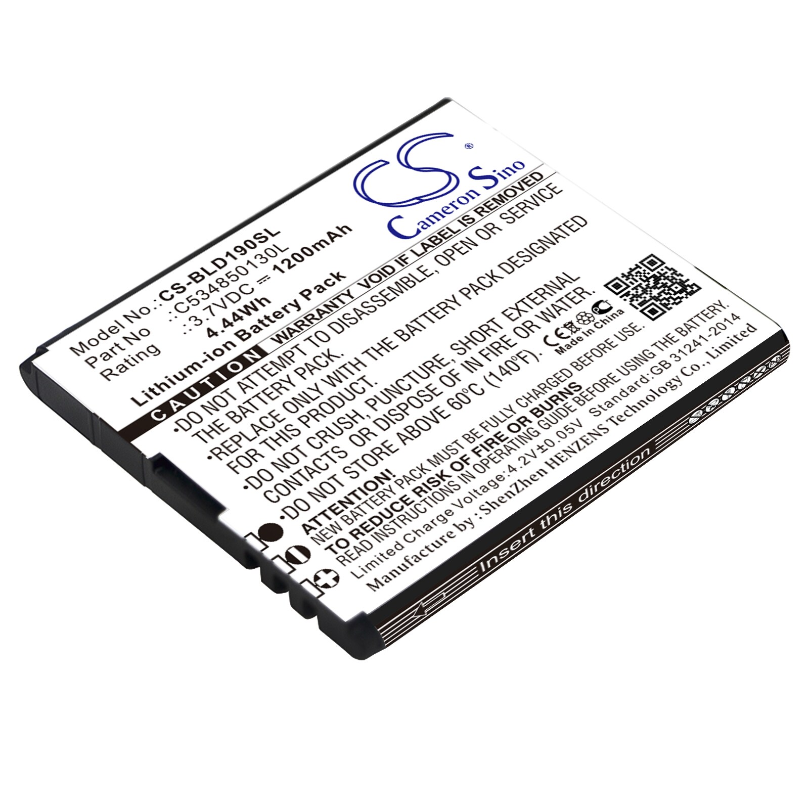 Batteri for SmartPhone, Mobil for BLU Dash Jr 3g, D190