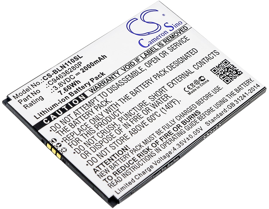 Batteri til smarttelefon, mobil for BLU Neo XL, N110U