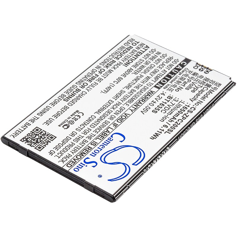 Batteri for SmartPhone, Mobil for ZOPO C2, F5, Colour C2 og andre.