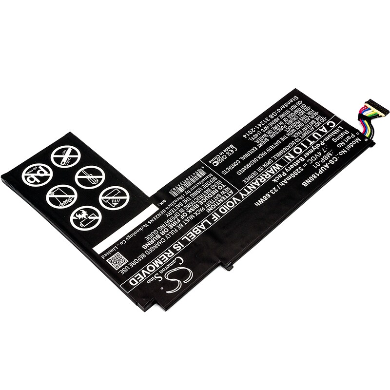 Batteri til bærbar PC for Asus Transformer AiO P1801, P1801-B037K