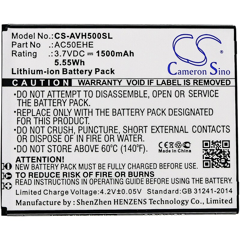 Batteri for smarttelefon, mobil for Archos 50e Helium, 50e Helium 4G